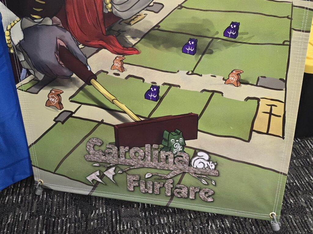 Closeup showing the meeples as mentioned beforw